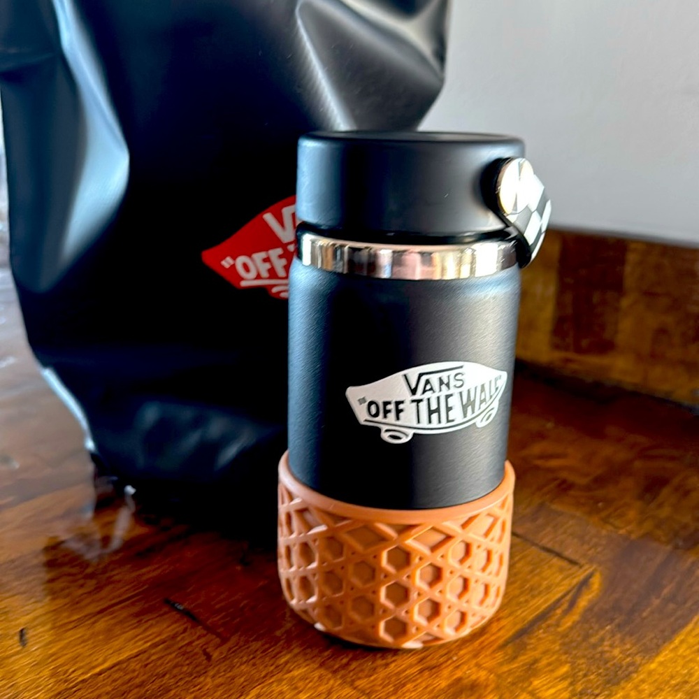 Vans hydroflask and water proof bag